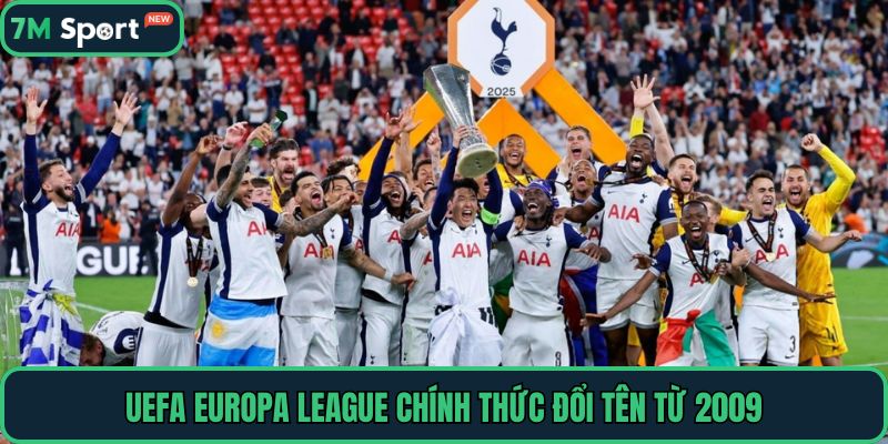UEFA Europa League chính thức đổi tên từ 2009