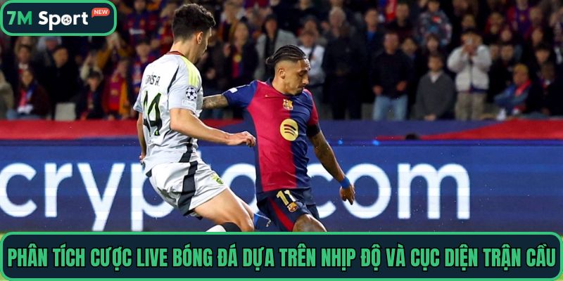 Phân tích cược live bóng đá dựa trên nhịp độ và cục diện trận cầu